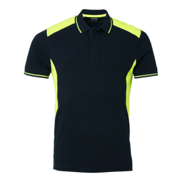 Navy/fluorescent yellow