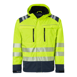 Fluorescent yellow/navy