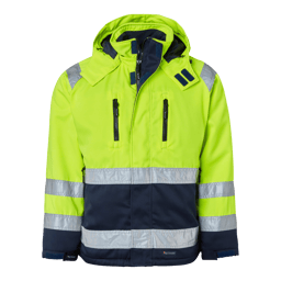 Fluorescent yellow/navy