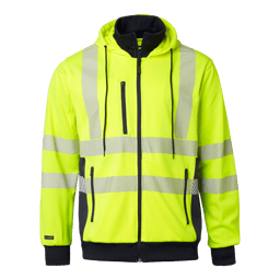 Fluorescent yellow/navy