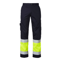Navy/fluorescent yellow