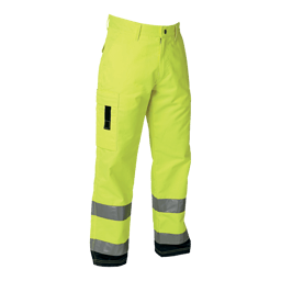 Fluorescent yellow/navy