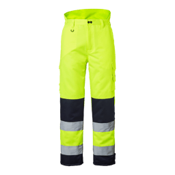 Fluorescent yellow/navy