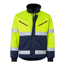 Fluorescent yellow/navy