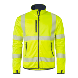 Fluorescent yellow/navy