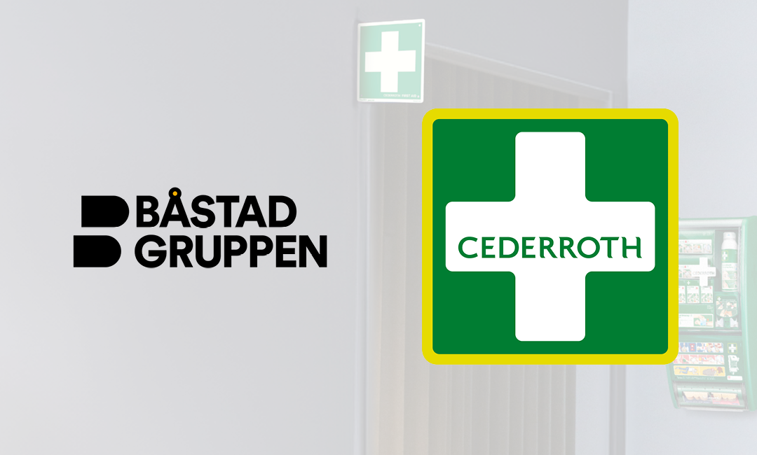 Båstadgruppen och Cederroth logotyp