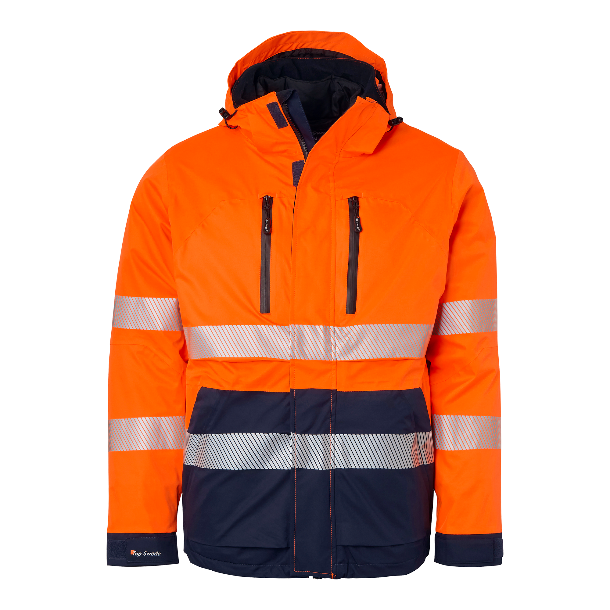 Fluorescent orange/navy (991)