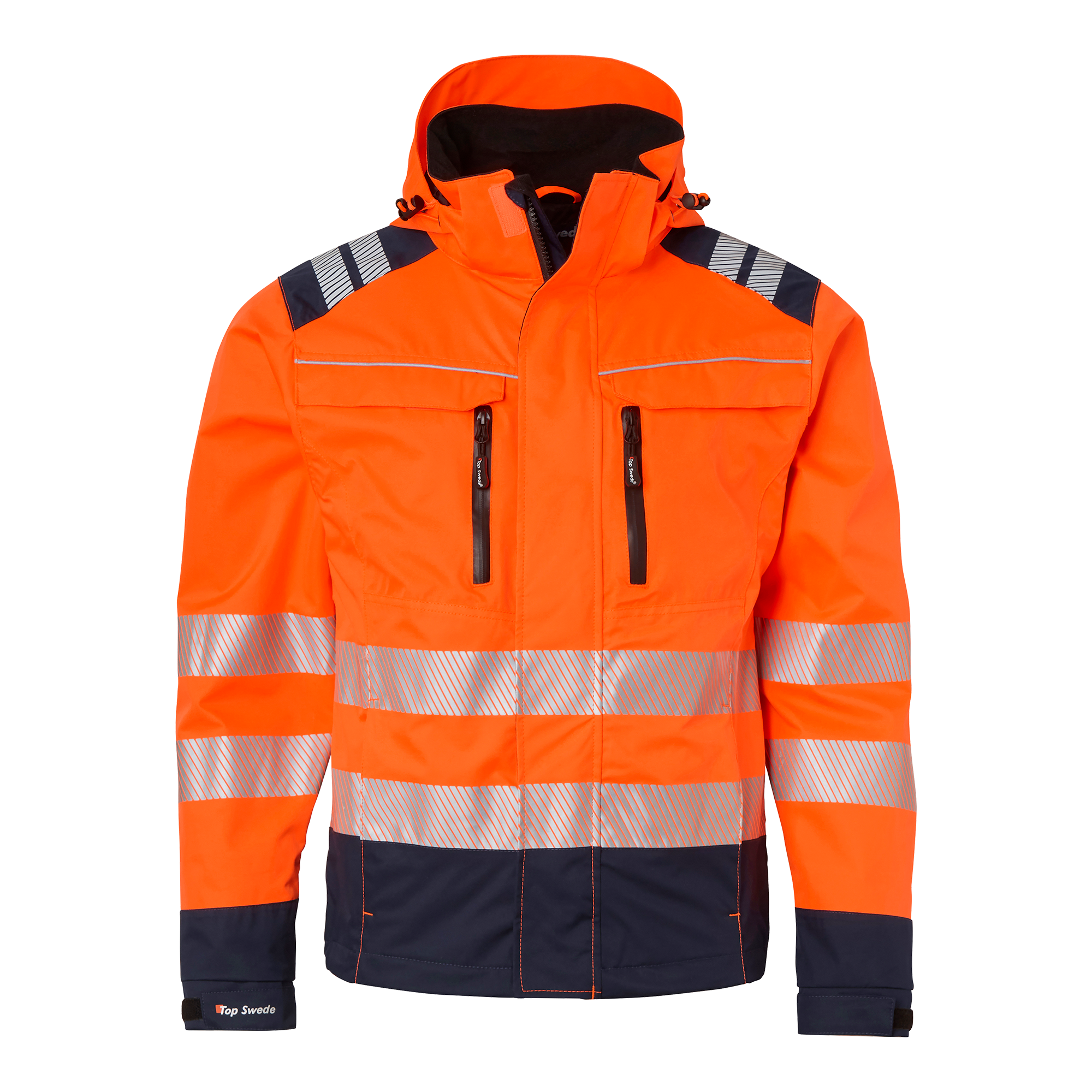 Fluorescent orange/navy (991)