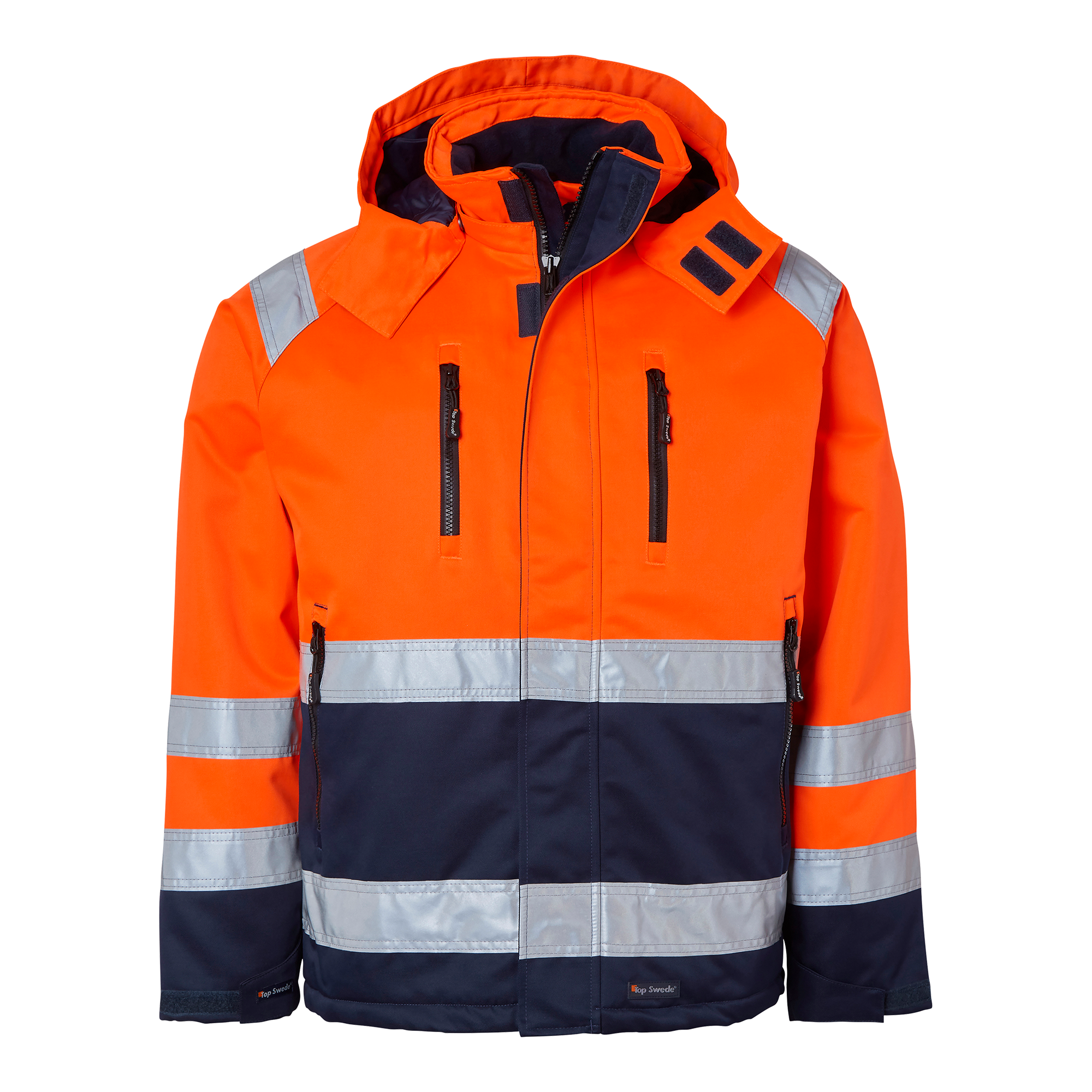 Fluorescent orange/navy (991)